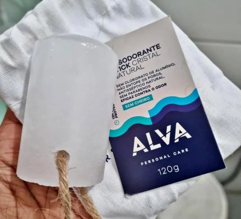Alva Personal Care Desodorante Stick Cristal 120g