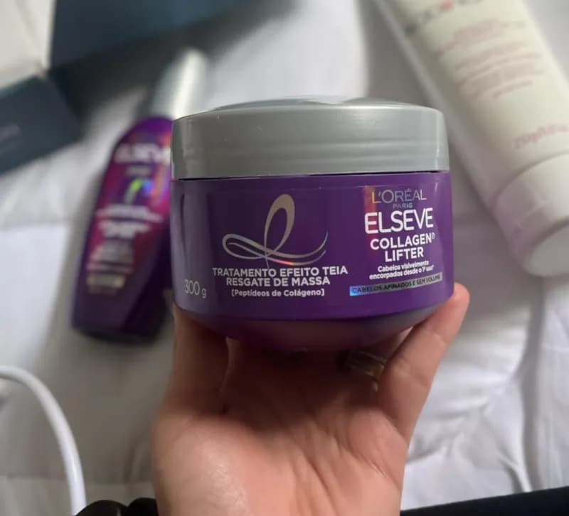 Máscara de Tratamento Elseve L'Oréal Paris Colágeno Encorpador 300g