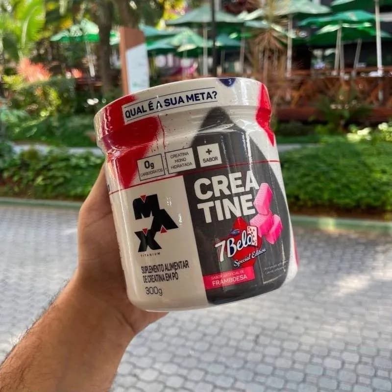 Creatina Max Titanium 7 Belo em Pó 300g