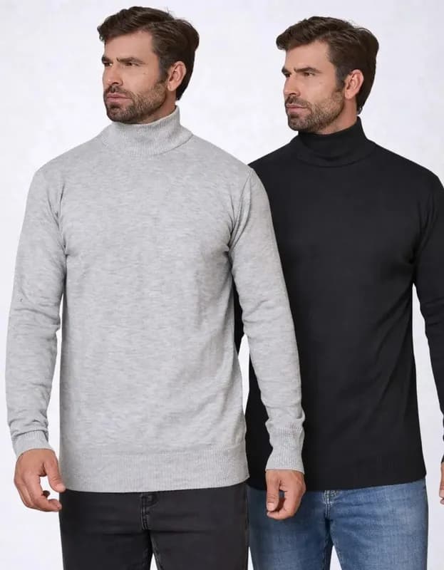 Kit 2 Blusas Masculinas de Frio Cacharrel