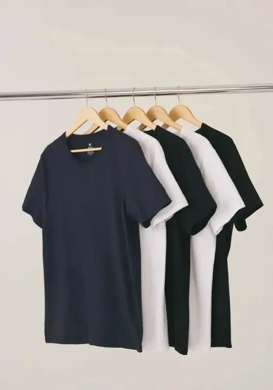 Kit 5 Camisetas Hering Masculinas