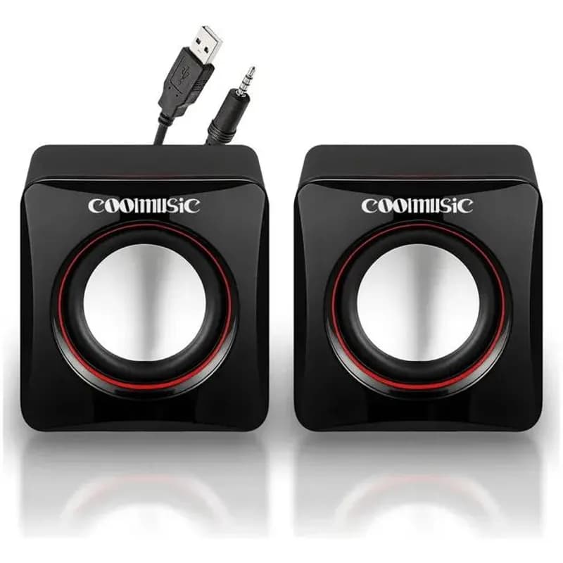 Caixa de Som Coolmusic 6W USB P2