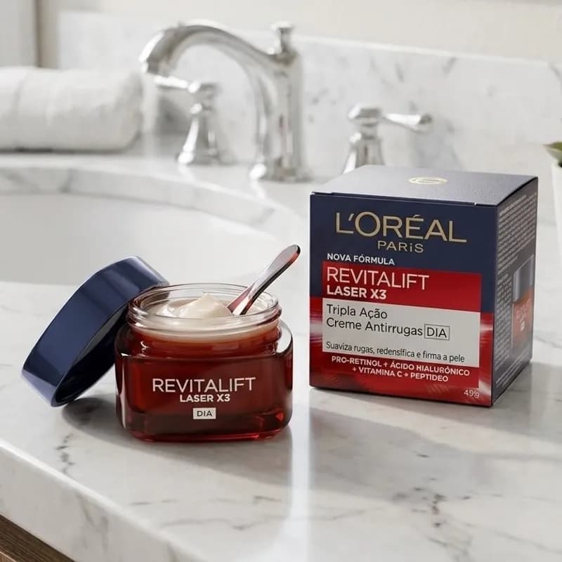 Creme Facial Anti-idade Revitalift Laser X3 L'Oréal Paris 50ml