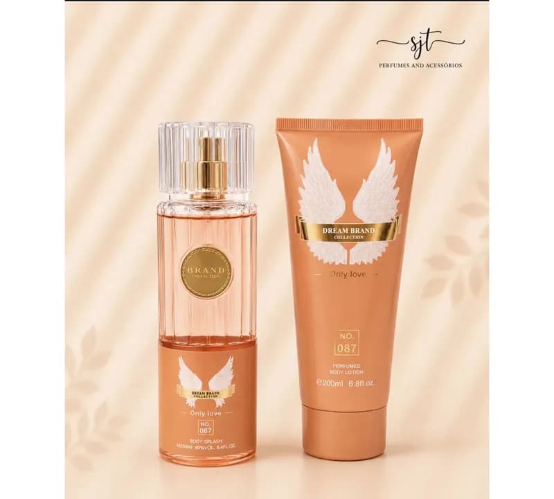 Kit Dream Brand Collection 087 Only Love Body Splash e Loção