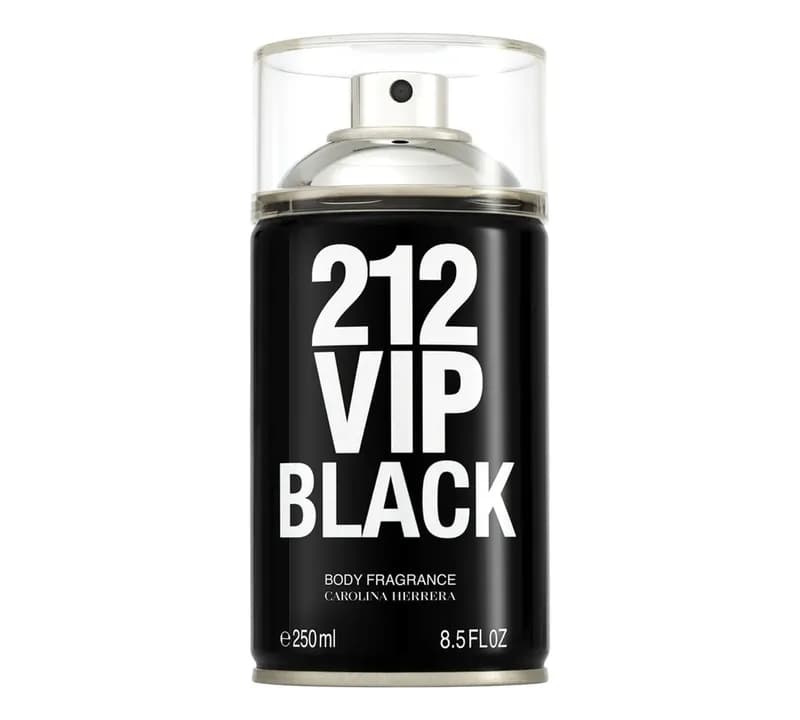 Carolina Herrera 212 Vip Men Black Body Spray 250ml