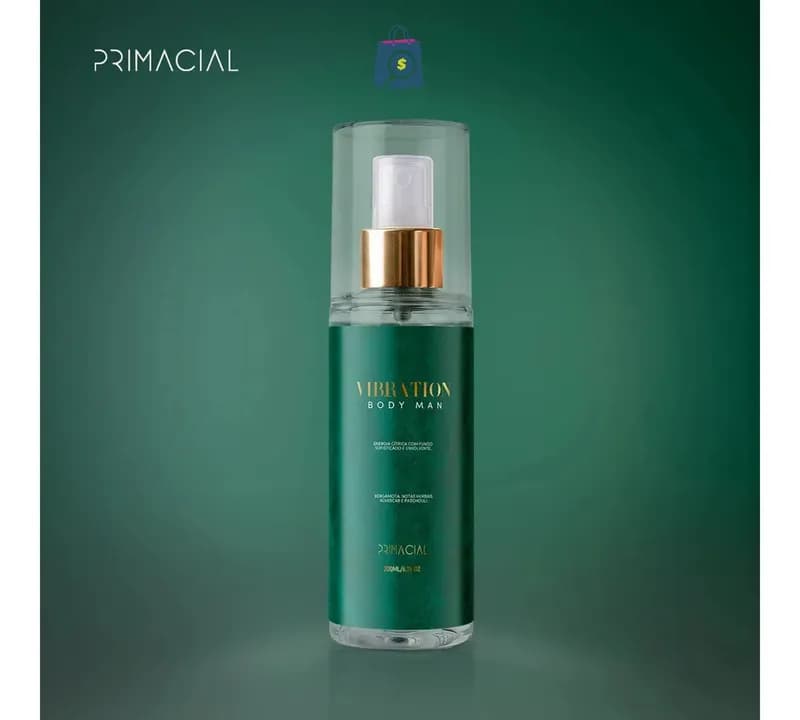 Body Splash Masculino Vibration 200ml Primacial