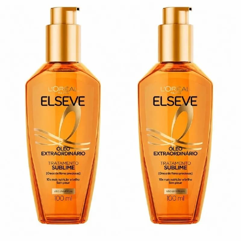 L'oreal Paris Kit 2 Óleos Extraordinário Elseve 100ml