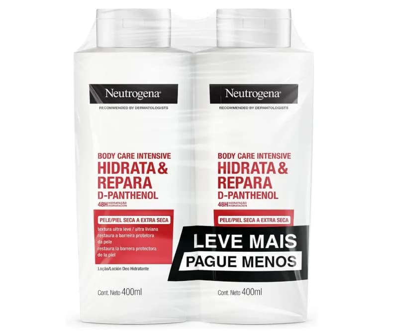 Neutrogena Hidratante Corporal Body Care Intensive Kit 2x400ml