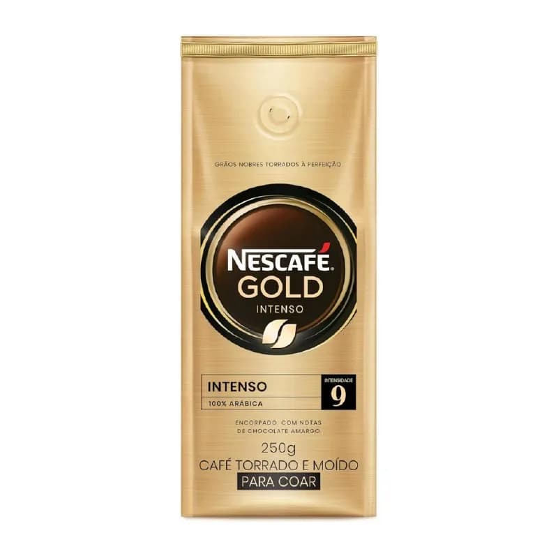 Café Torrado e Moído NESCAFÉ Gold Intenso