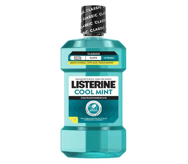 Enxaguante Bucal Cool Mint Listerine Menta 1L