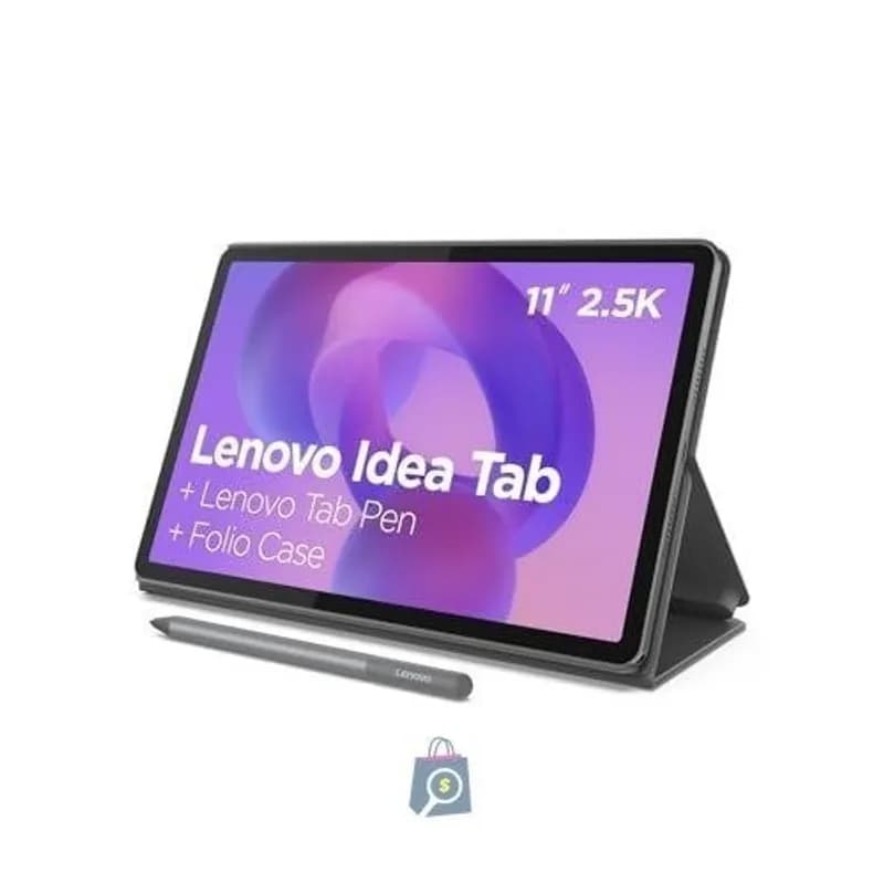 Tablet Lenovo Idea Tab 11" 90Hz - Octa-Core, 4GB RAM, 128GB, Wi-Fi 5, Android 15, Caneta e Capa