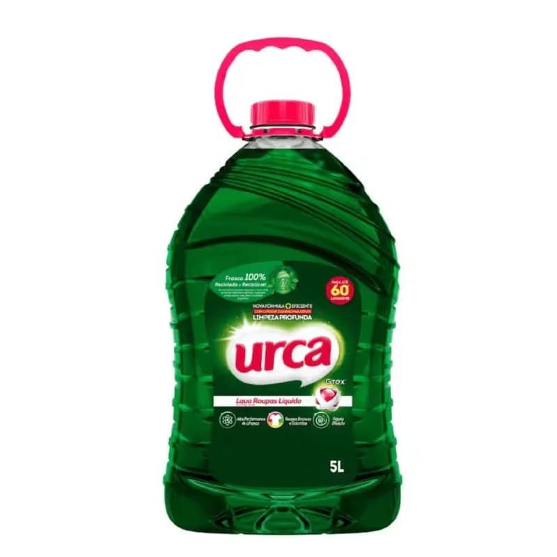Lava Roupas Liquido Urca Verde 5l