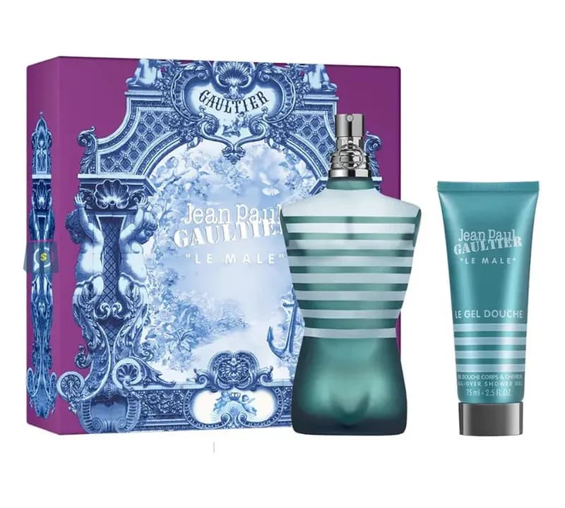 Kit Perfume Jean Paul Gaultier Le Male EDT 75 ml + Gel de Banho 75 ml