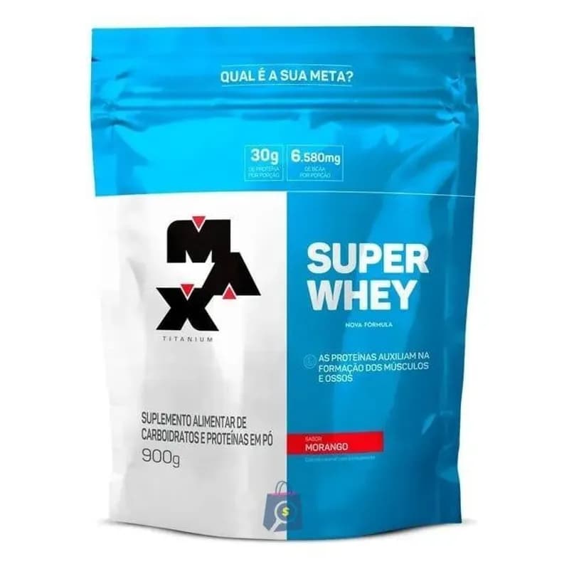 Super Whey Protein Concentrado 900g Max Titanium