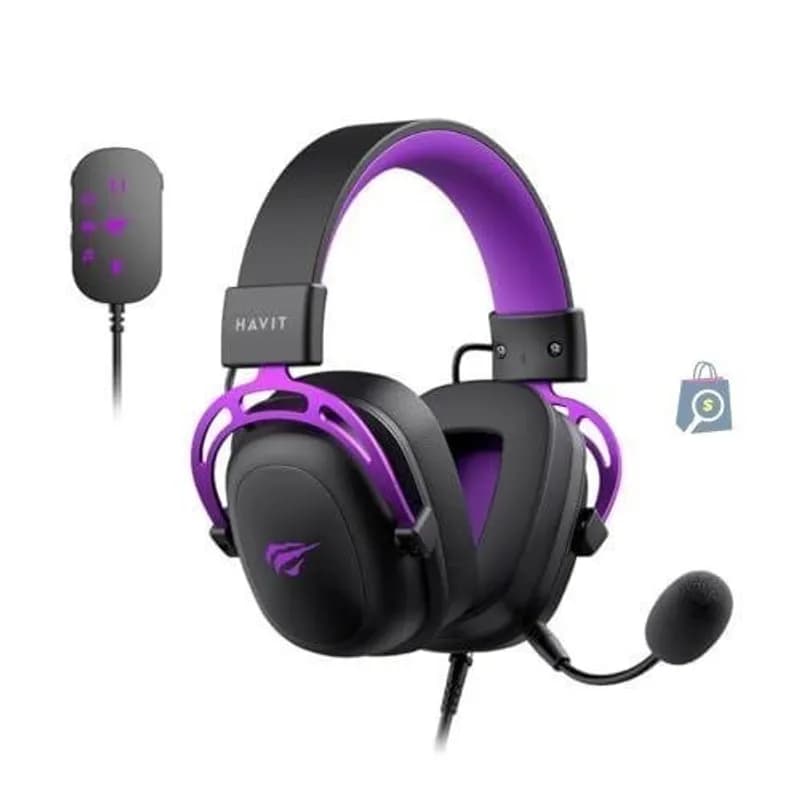 Headset Gamer Havit Gamenote H2002C + Adaptador USB 7.1 P3