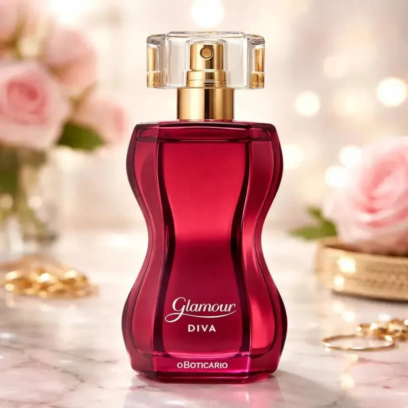 Perfume Glamour Diva O Boticário Deo Colônia 75ml Feminino