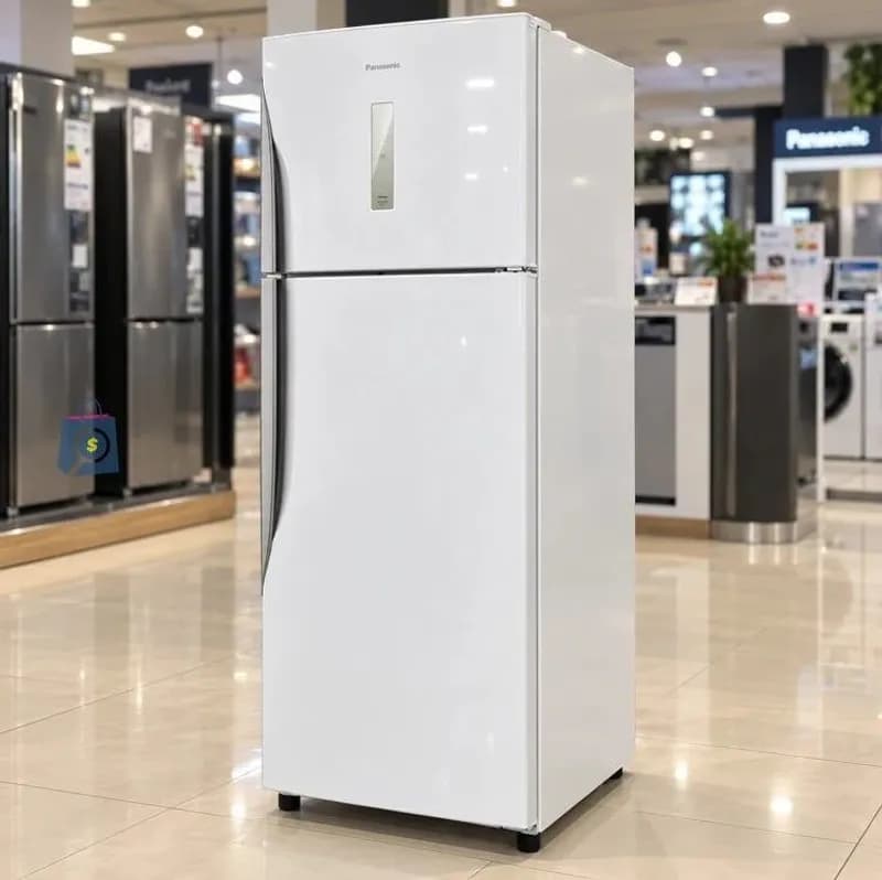 Geladeira Panasonic 391 Litros Duplex Frost Free Inverter Branca Nr-bt44pv3w (110, Volts)