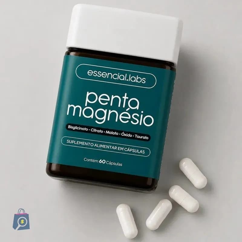 Penta Magnésio Essencial Labs 60 Cápsulas