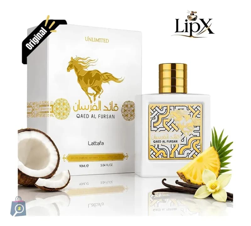 Perfume Árabe Qaed Al Fursan Unlimited Edp 90ml