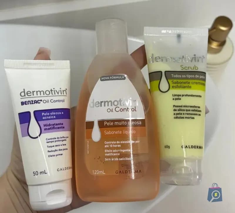 Kit Dermotivin Xô Oleosidade