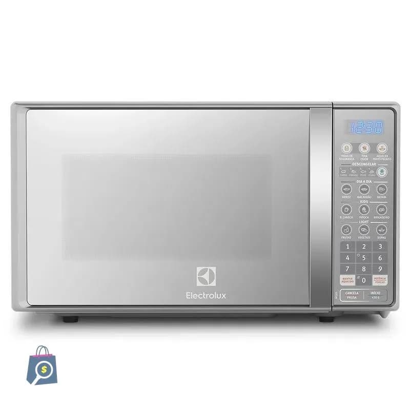 Micro-ondas Electrolux 20L cor Inox Espelhado com Função Tira Odor MT30S