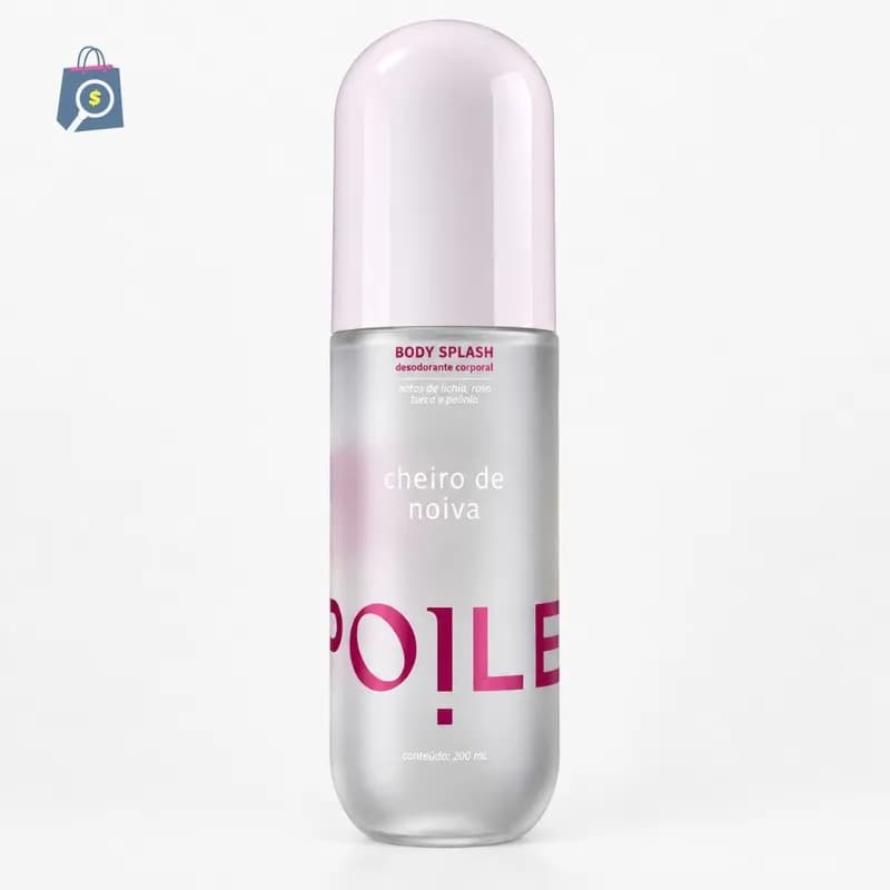 Body Splash Feminino Spoiler Cheiro de Noiva 200ml Fragrância Corporal