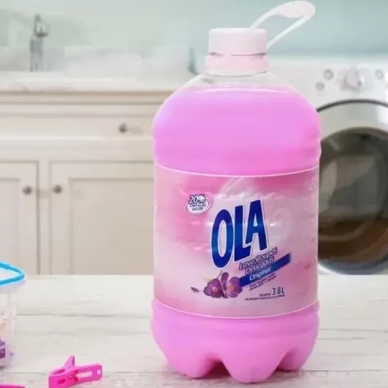 Sabão Líquido Ola Original para Roupas Finas e Delicadas 3,8L