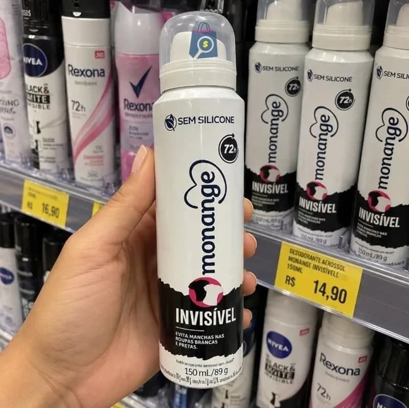 Coty - Desodorante Aero Monange 150ml Invisivel