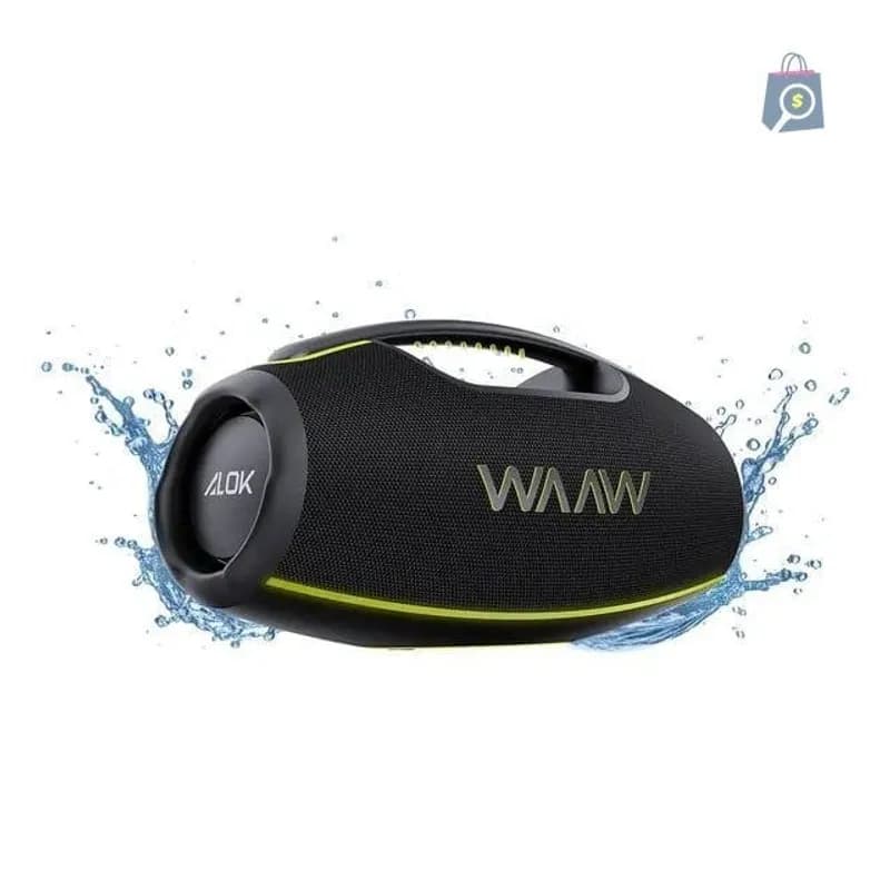 Caixa de Som Portátil Boombox Bluetooth WAAW by Alok Hyperboom 1000 à Prova D’Água 180W