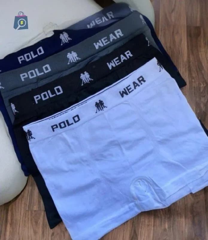 Kit 10 Cuecas de Algodão Polo Wear Sortido