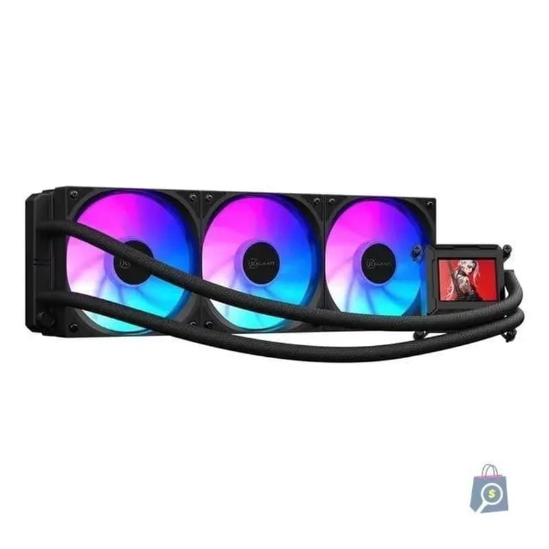 Watercooler Kalkan 360mm ARGB Aura LCD 360 Preto