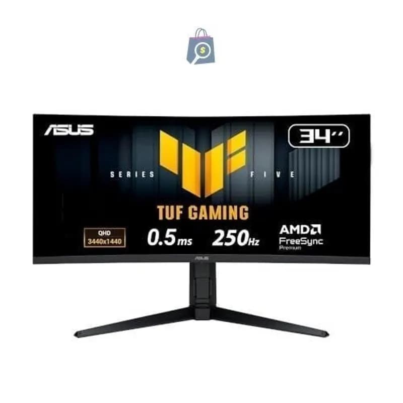 Monitor Gamer Curvo ASUS TUF 34" WQHD 250Hz