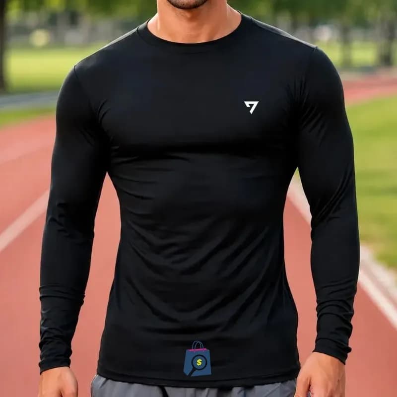 Camisa Térmica Masculina Segunda Pele com Proteção UV50+