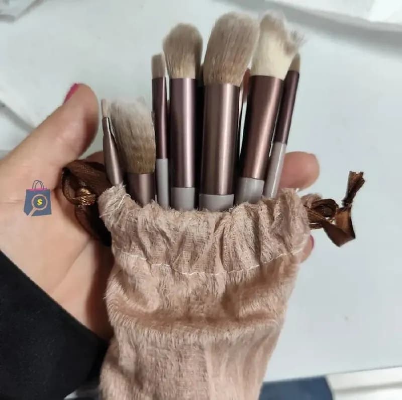 Kit Pincel de Maquiagem com 13 Unidades
