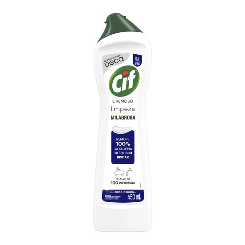 Saponáceo Cremoso Multiuso Metais Original Cif Pro