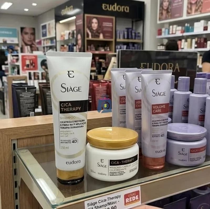 Shampoo 250ml + Máscara 250g Cica Therapy - Eudora Siage
