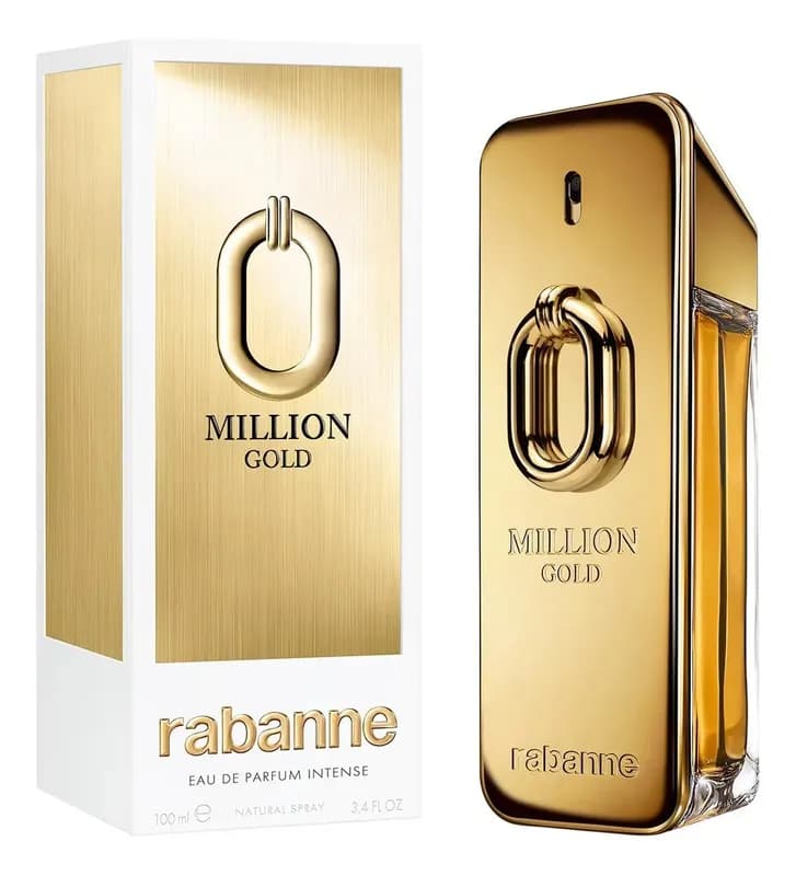 Perfume Rabanne Million Gold Eau de Parfum Intense 100 ml Masculino