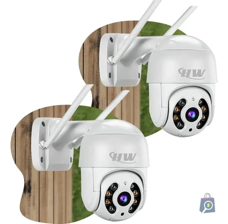 Kit 2 Câmeras de Segurança IP Wi-Fi iCSee