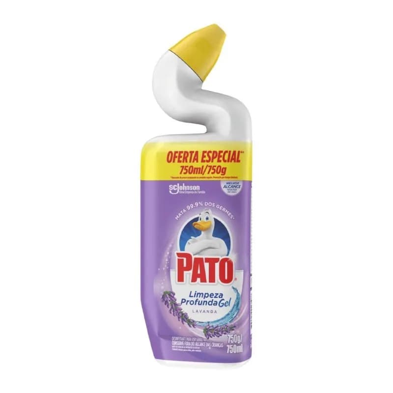Limpador Sanitário em Gel Pato, Lavanda, 750ml