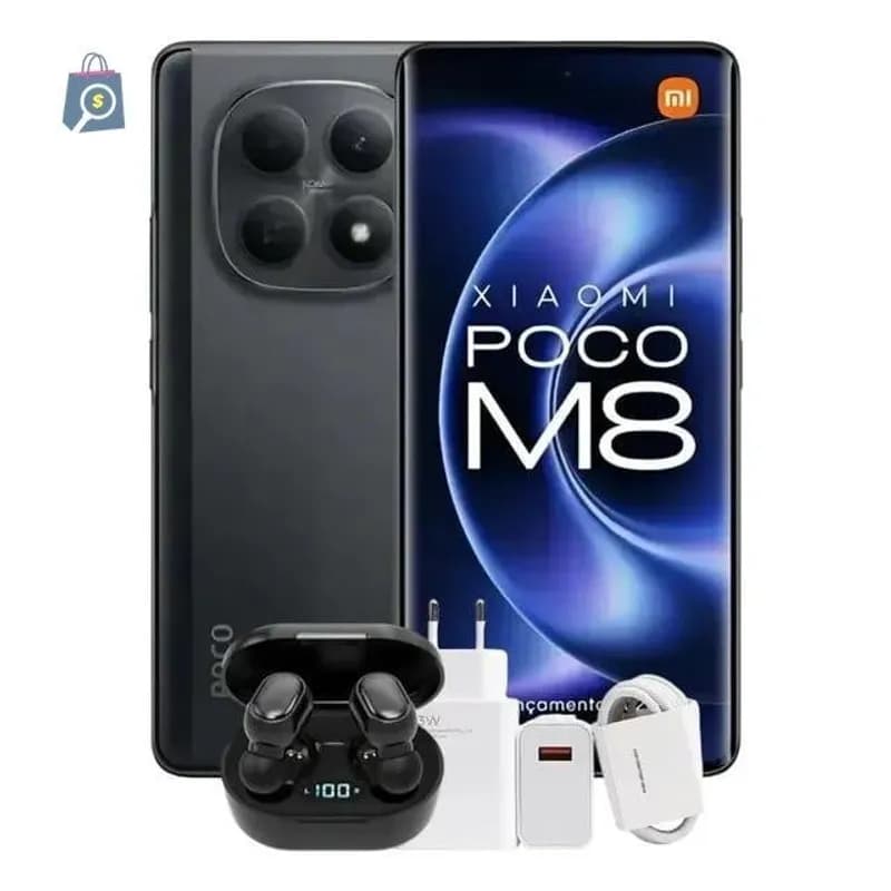 Xiaomi Poco M8 5G 12GB 512GB Dual Sim Global Preto