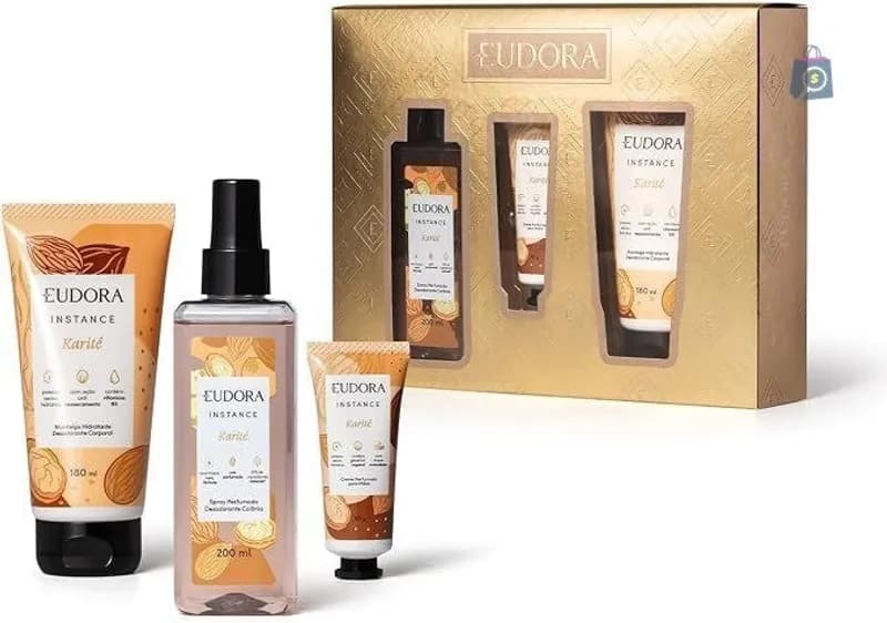 Kit Eudora Instance Karité 3 Produtos