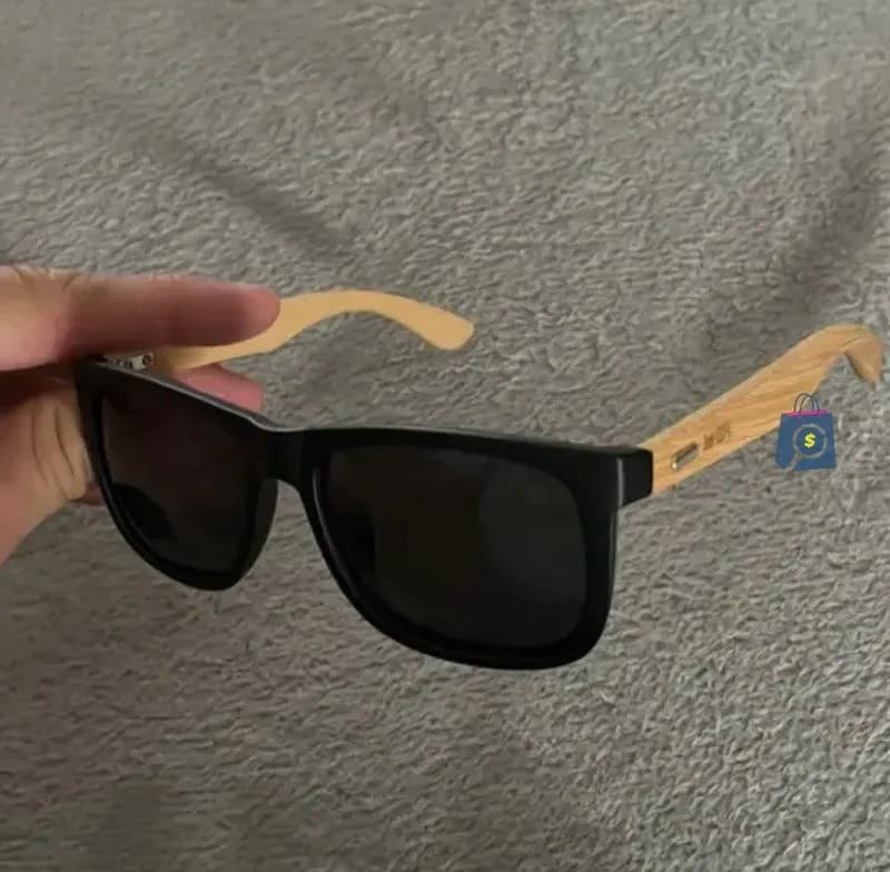 Óculos de Sol Masculino Polarizado Maya Glasses Madeira Bambu Classic