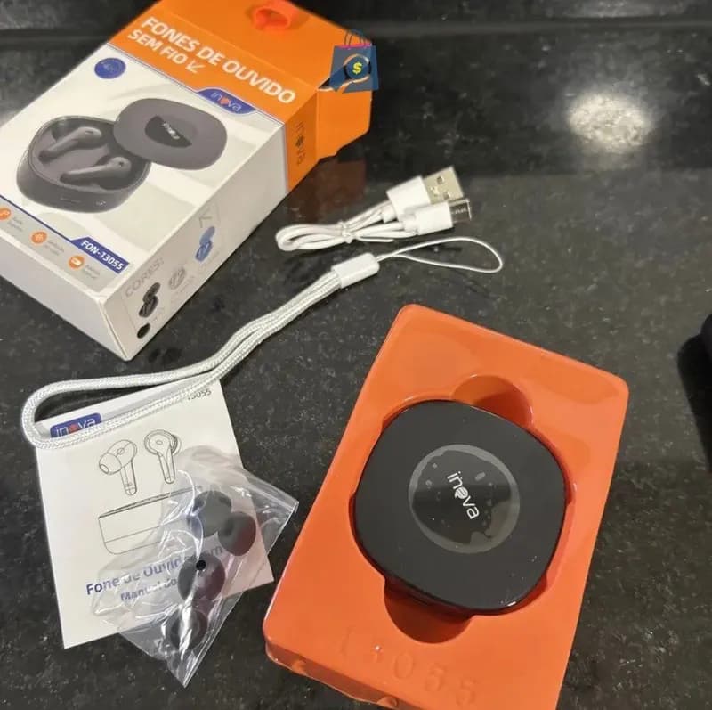 Inova Fone de Ouvido Bluetooth