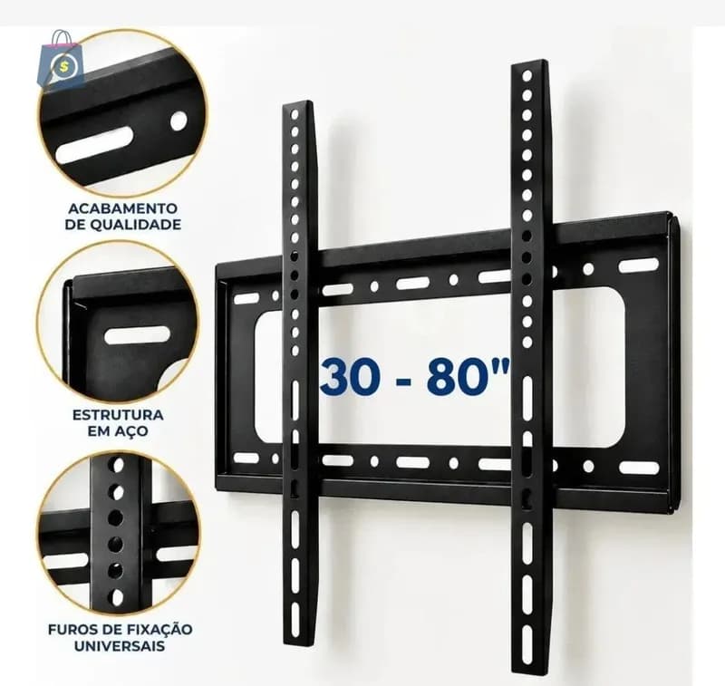 Suporte Para TV 40 a 80 Samsung LG Sony Philco Philips TCL