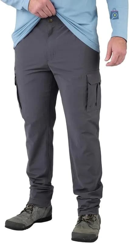 Calças Downstream Cargo Pants Charcoal Field & Stream Masculino