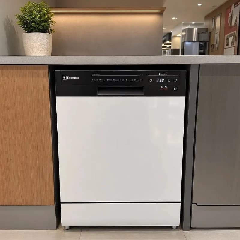 Lava-louça Electrolux 8 Serviços Branca Lava E Seca