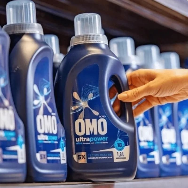 OMO Lava-Roupas Líquido Omo Ultra Power Frasco 1,8L