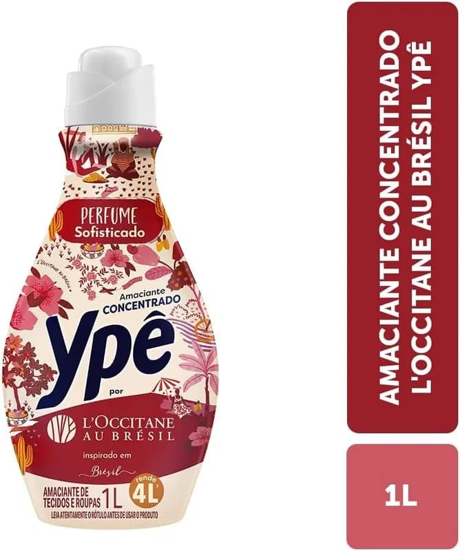 Amaciante de Roupa Concentrado Ypê, 1L