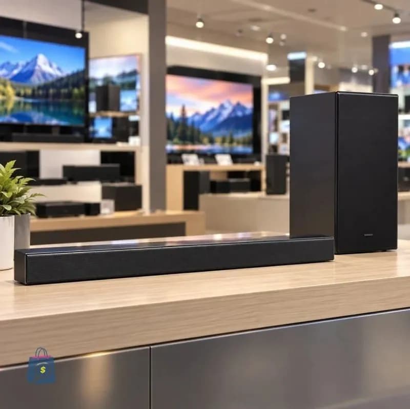 Soundbar Samsung Hw-b450f, Com 2.1 Canais, 300w, Bluetooth, Subwoofer Sem Fio E Dolby Audio