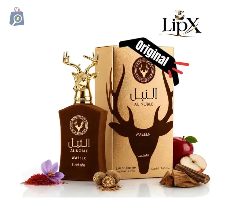 Perfume Árabe Lattafa Al Noble Wazeer EDP 100ml Masculino